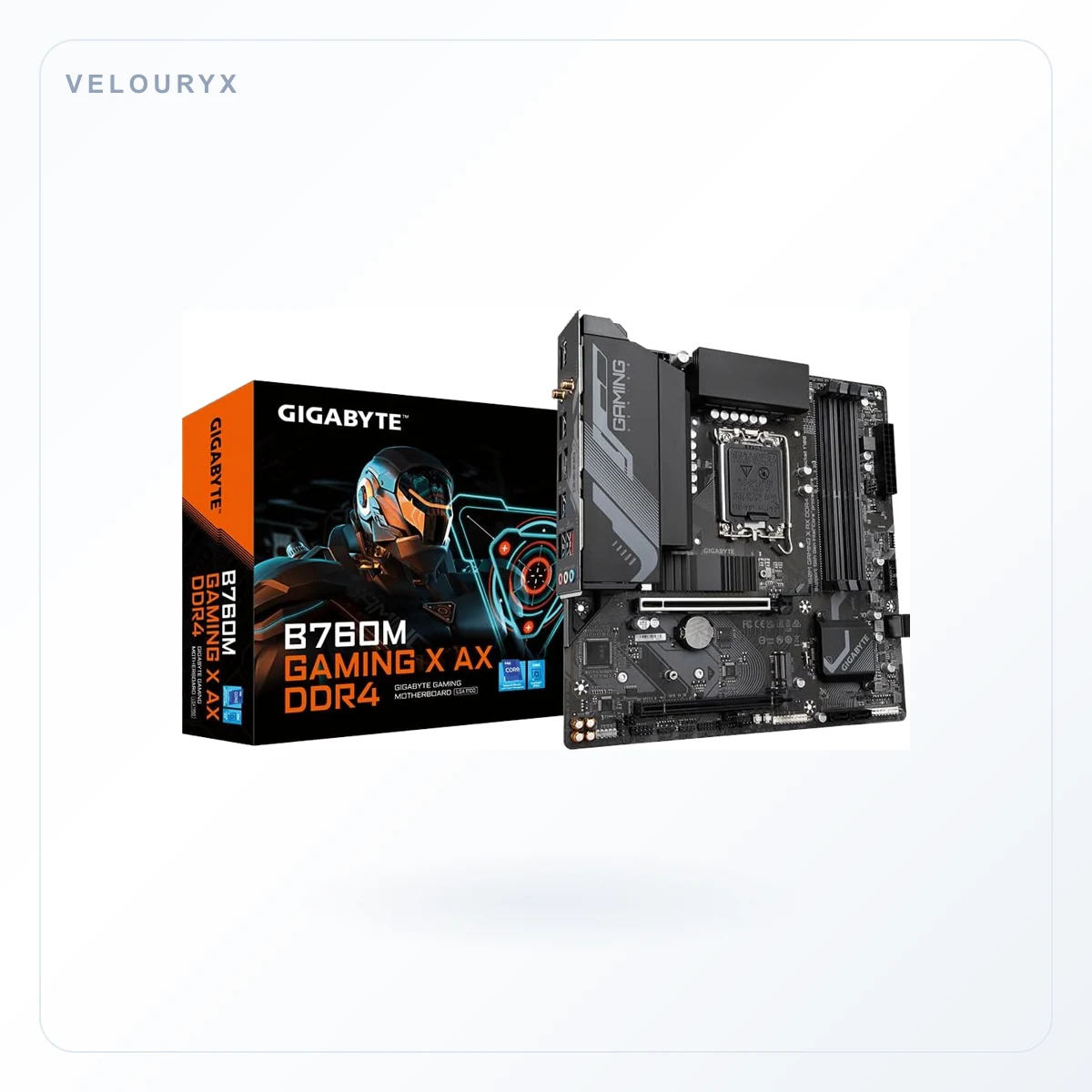 B760M Gaming X AX DDR4 LGA 1700 M-ATX 主板 4x 128GB 2x PCI-E X16 M.2 3x USB 3.2 Double Memory Channel